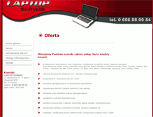 Tablet Screenshot of laptopserwis.com.pl